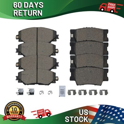 FRONT & REAR Ceramic Brake Pad Set for Toyota RAV4 2006-2018/Lexus HS250h