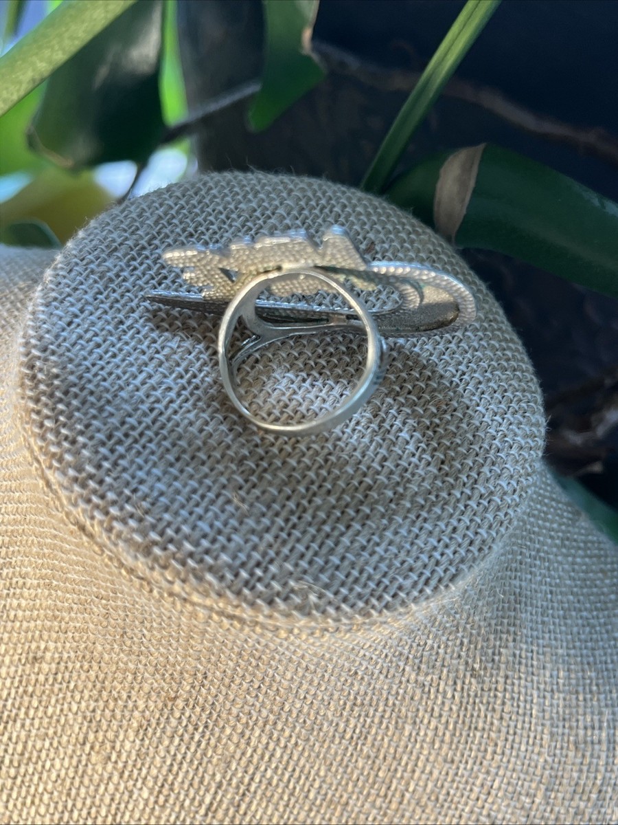 Vintage 1990s Silver Size 6 Nike Swoosh Ring | eBay
