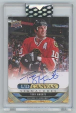 2024-25 UPPER DECK CLEAR CUT Tony Amonte CANVAS SIGNATURES AUTO
