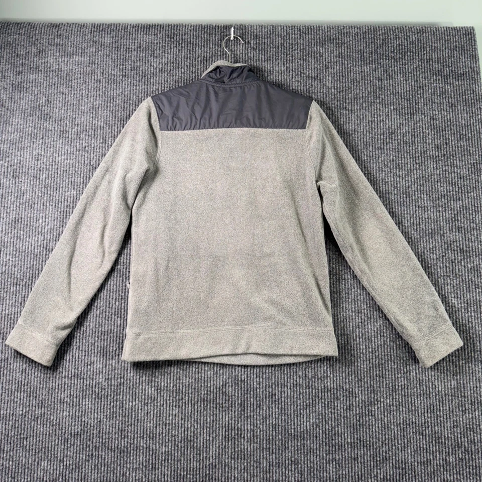 Chaqueta Pullover Nike Youth XL 18/20 Gris Polar Cuarto Cremallera Se Ajusta a Mujer Pequeña Foto 3 de 4