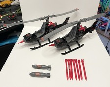 G.I. Joe Vintage 1983 COBRA F.A.N.G. Negator Gyrocopter Lot Hasbro ARAH