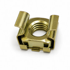 50 Pack - 12-24 Rack Mount Cage Nuts for Square Hole Server Cabinet Racks