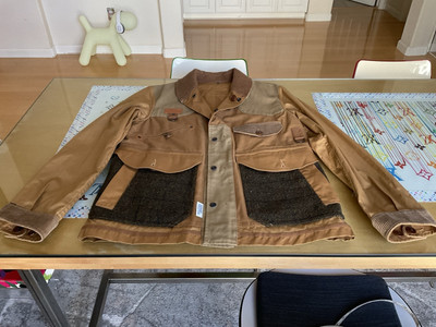 JUNYA WATANABE /CDG X HERVIER PRODUCTION REVERSIBLE UTILITY JACKET