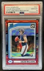 2024 Donruss Caleb Williams Optic Rated Rookie Preview Red Wave #327 PSA 10