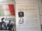 Rare 1957 The Royal Ballet US Tour Program & Flyer Margot Fonteyn Sadler's Wells — photo 4
