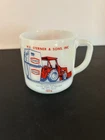 VTG Federal Milk Glass Advertising Mug H.E. Sterner & Sons 1976 USA