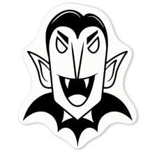 Aufkleber Sticker "Vampir" (DW024772)