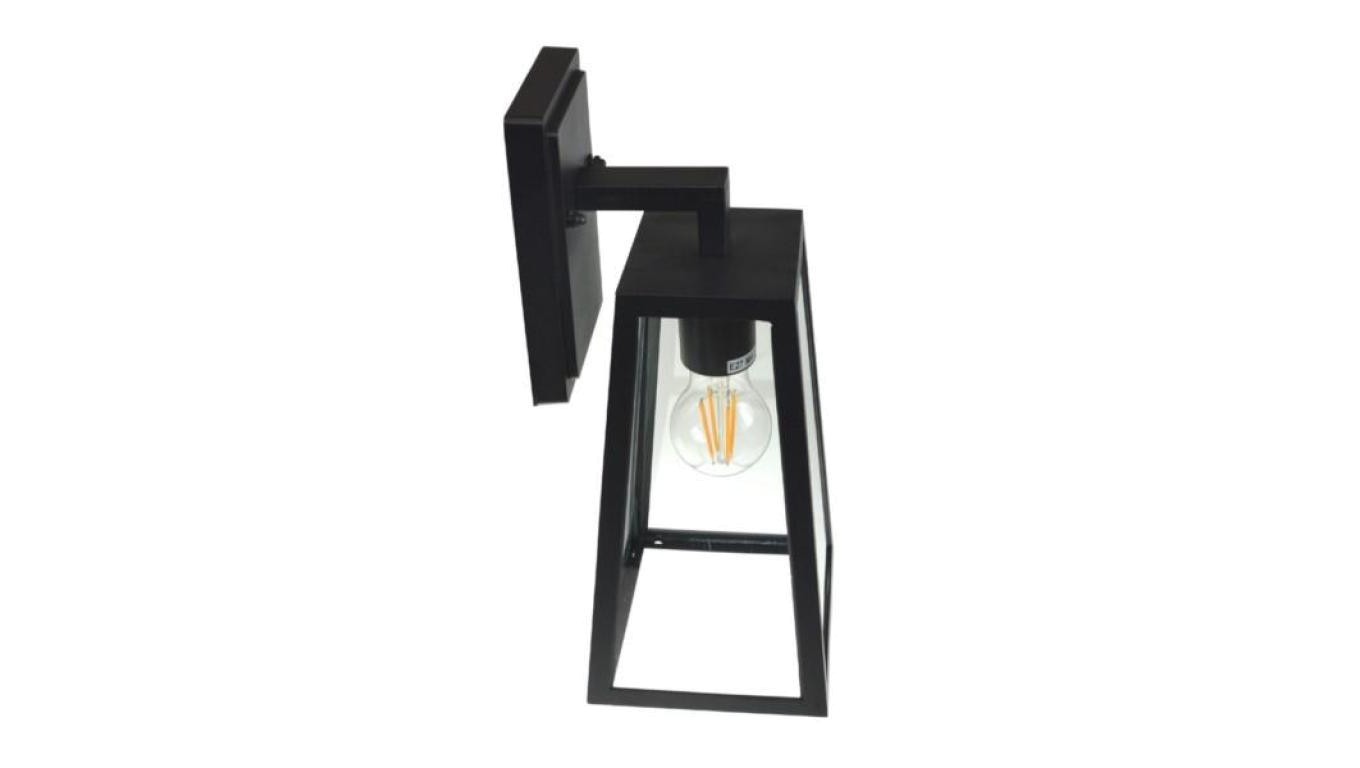 Facade socket Rina black E27 013115