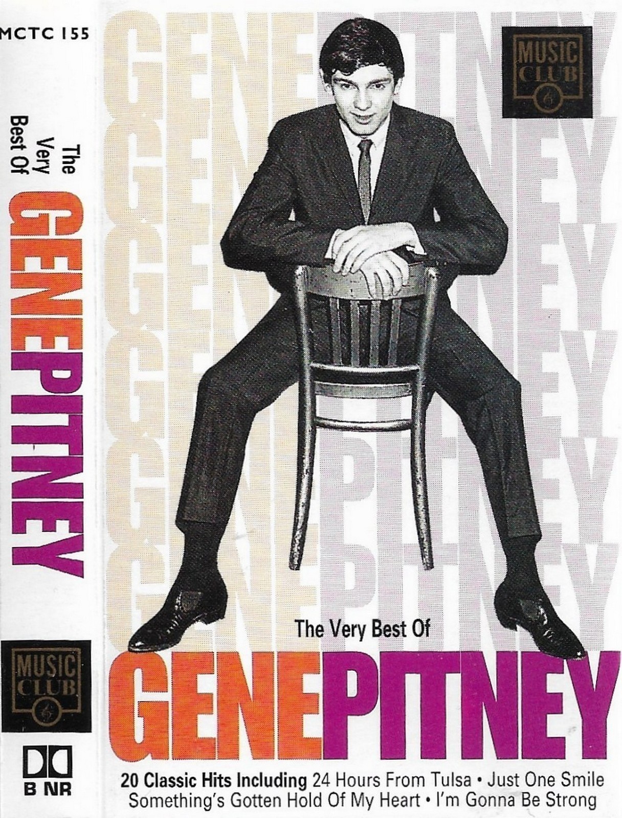 Gene Pitney The Very Best Of Gene Pitney CASSETTE ALBUM ROCK POP 55.31mins