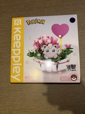 NIB Authentic Official Licensed Qman Keeppley Pokemon Jigglypuff Bonsai K20221
