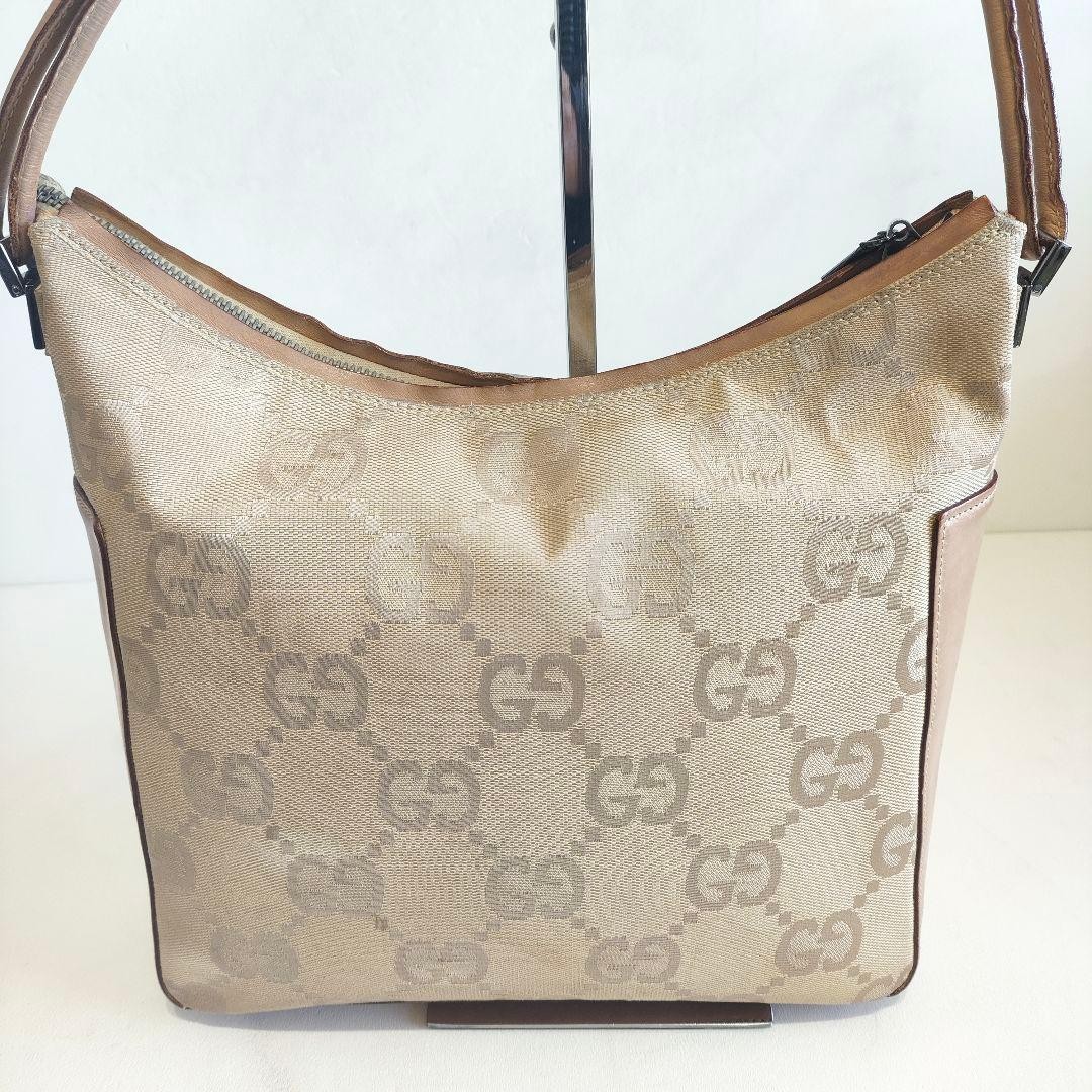 GUCCI Pre-Owned Old Large Gg Pattern One Shoulder Bag — image 3