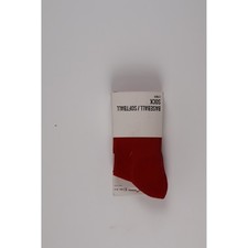 DSG Youth Socks Baseball Softball 2 Pack Red Solid Small NWT