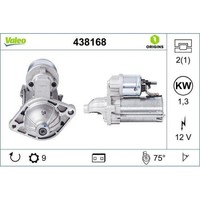Starter Valeo 438168 Valeo Origins New Oe Technologie FüR Alfa Romeo Fiat Lancia