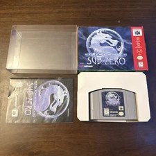 Mortal Kombat Mythologies: Sub-Zero (Nintendo 64 N64) Complete - Authentic