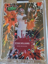 2025 Wild Card Splat Ryan Williams rookie Gold trading Card 6/12 🔥 🔥 