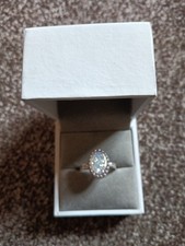 Ring Adjustable Silver Mineral Boxed Handmade Gift Idea