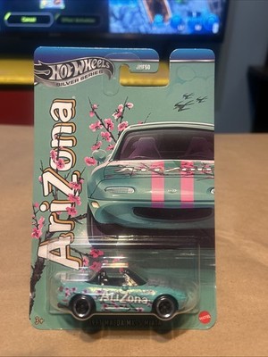 Hot Wheels Silver Series 1991 Mazda MX-5 Miata Arizona Tea JMF50 *Ready To Ship*