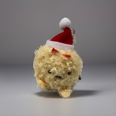 Sumikko Gurashi Ebifurai Plush keychain San-x Christmas Santa Hat