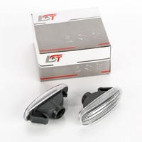 2X Blinkerleuchte Blinker Seitenblinker Blinkleuchte FüR Abarth Punto