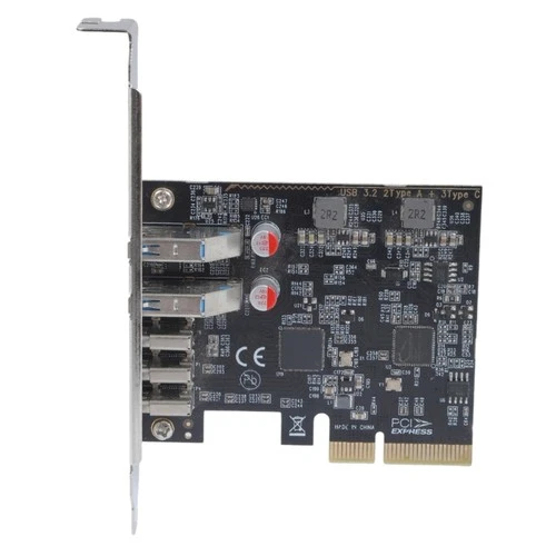 5Port USB3.2 Gen 2 PCIe Card For Superior Speed &Flexibility ASM2142+VL822 Chip