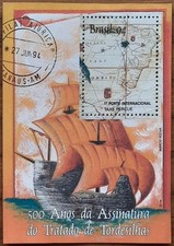 Block issue from Brazil genuine used