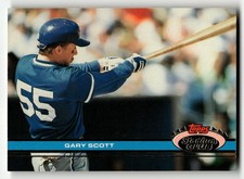 1991 Stadium Club Gary Scott #596 Chicago Cubs ROOKIE CARD HIGH GRADE BEAUTY!. rookie card picture