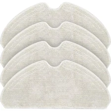 4 Pack Replacement Mop Pads for  D10S, D10S PRO, D9 Max, F9 PRO Robot9308