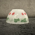 Vintage Agee Pyrex Strawberry Small 12cm Nesting Mixing Bowl 1960s VGC