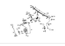 Mercedes-Benz Genuine Liquid Reservoir Fits AMG GT C-Class CLS EQC A2058690020