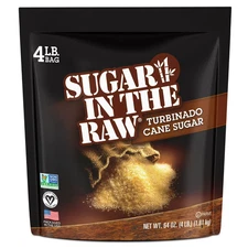 Sugar in The Raw Turbinado Cane Sugar for Baking, Coffee, and Cooking, 64 oz Bag