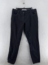 Mountain Horse SmartPak Full Seat Breeches Womens 36 Black Stretch Riding Pants