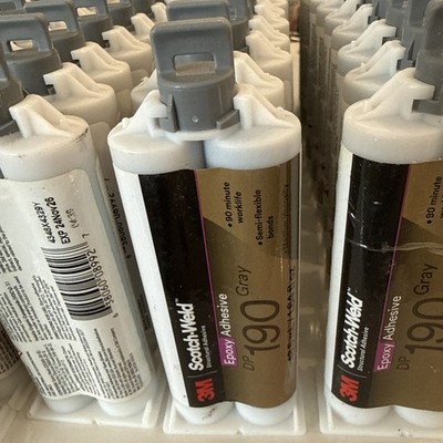3M Scotch-Weld Epoxy Adhesive DP190 Gray 48.5mL - 1 each Expiration 11-24-2026