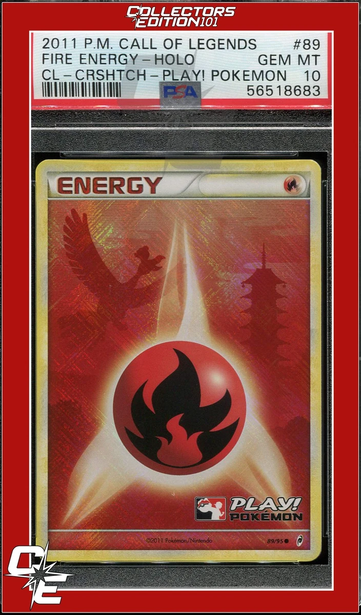25+ Energy Pokémon TCG Grade 10 Common Individual Collectible Card