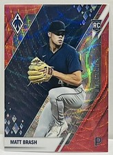 2022 Chronicles Phoenix Matt Brash RC Ruby Wave 104/199 Seattle Mariners Rookie