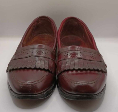 Allen Edmonds Devonshire Apron Kiltie Oxford Loafers Sz 11B  display picture 2