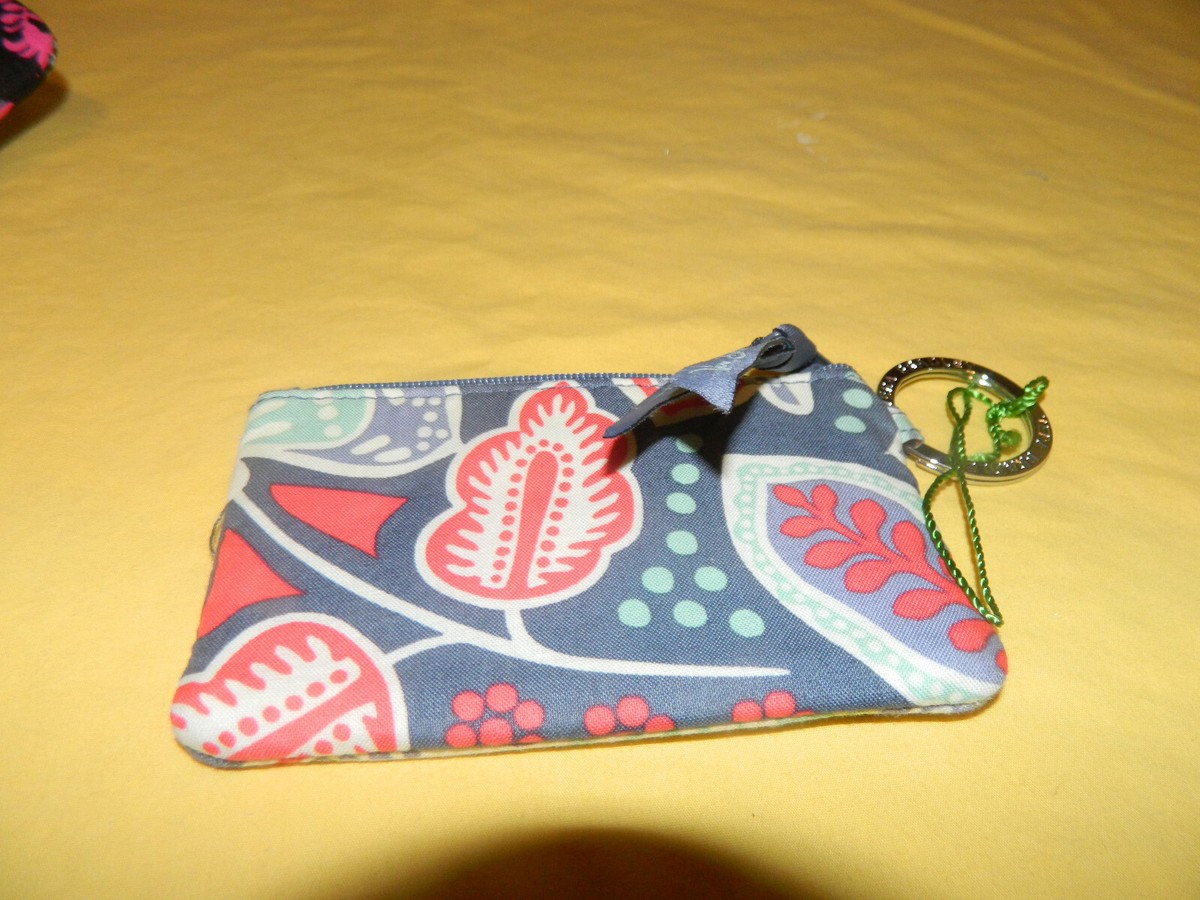 EUC Vera Bradley Small Backpack Zip ID case and Lanyard Nomadic Floral Vera Bradley Women main image 4