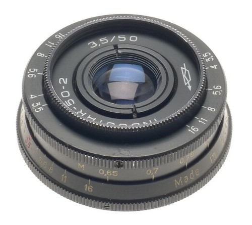 RUSSIAN M42 SCREW MOUNT RANGEFINDER CAMERA 1:3.5/50mm LENS INDUSTAR-50-2 f=50mm - Picture 4 of 7