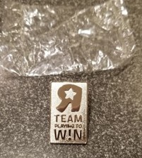 Toys R Us silver Pin R Team Playing to W N Corporate Employee exclusive collect.