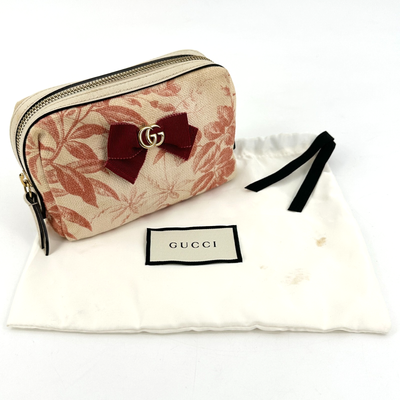 Gucci Pouch & Ribbon Gucci GG Supreme Ribbon Rainbow Round Crossbody Bag – THE CLOSET main image 2