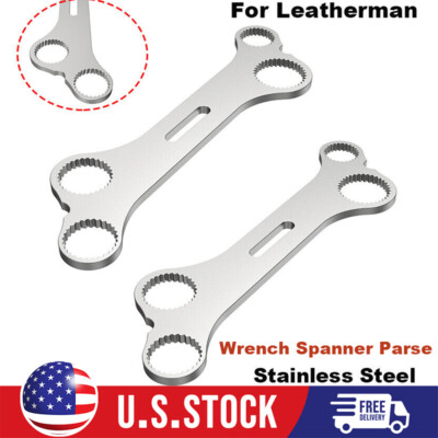 2 x Wrench Spanner Parse For Leatherman Disassembly Multitool Bone Design v2.1
