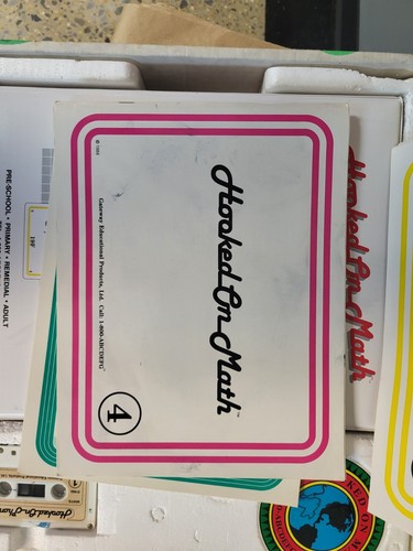 Hooked on Phonics Math Complete Set Books Cassette Tapes Flashcards Homeschool - Picture 9 of 13