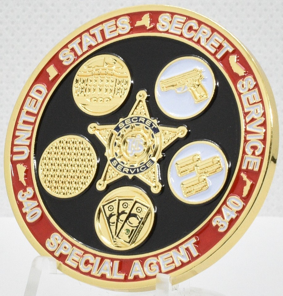 Secret Service Special Agent Training Course Class Coin Challenge Coin ...