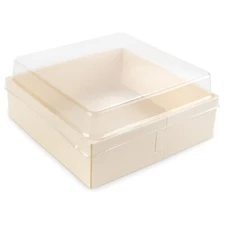 Disposable Wood Box With or Without Lid - Various Sizes - Food Serving/Storage