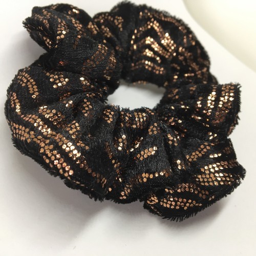 Red Gold Leopard Purple Orange Green Pink Floral Stripe Polkadot Hair Scrunchies - Picture 43 of 54