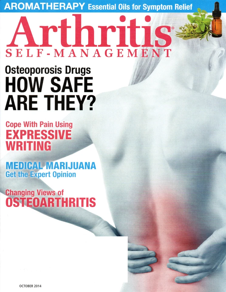 Lot of 6 ARTHRITIS SELF-MANAGEMENT Magazines 2014/2015 w/ Healthy Recipes Inside - Image 4 of 4