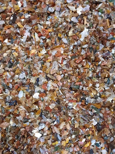 Aquarium Fish Tank Terrarium 2Lb Natural Mix Colorful Rock Gravel Stone 1/8-1/4" - Picture 1 of 9