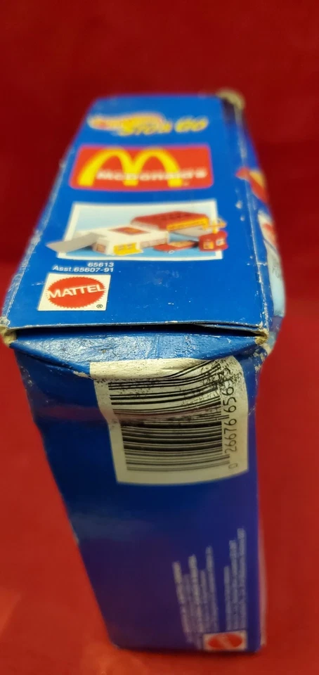 Hot Wheels 1994 - McDonald's Sto & Go + Ford Mustang rojo #65613 sellado de fábrica Foto 4 de 4