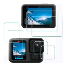 2 Pack Tempered Glass LCD Screen + Lens Protector For Gopro Hero 13 Black HERO13