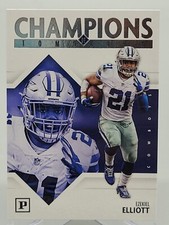 2018 PANINI EZEKIEL ELLIOTT CHAMPIONS OF TOMORROW INSERT CARD DALLAS COWBOYS #2