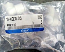 SMC Corporation 10-KQL10-01S, KQFF29 Pneumatic Fittings (Lot of 15) "NEW"